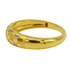 Fine Jewelry 22 Kt Hallmark  Solid Yellow Gold Men'S Ring Size 8-12