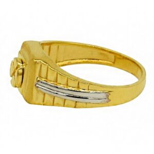 Fine Jewelry 22 Kt Hallmark  Solid Yellow Gold Men'S Ring Size 8-12