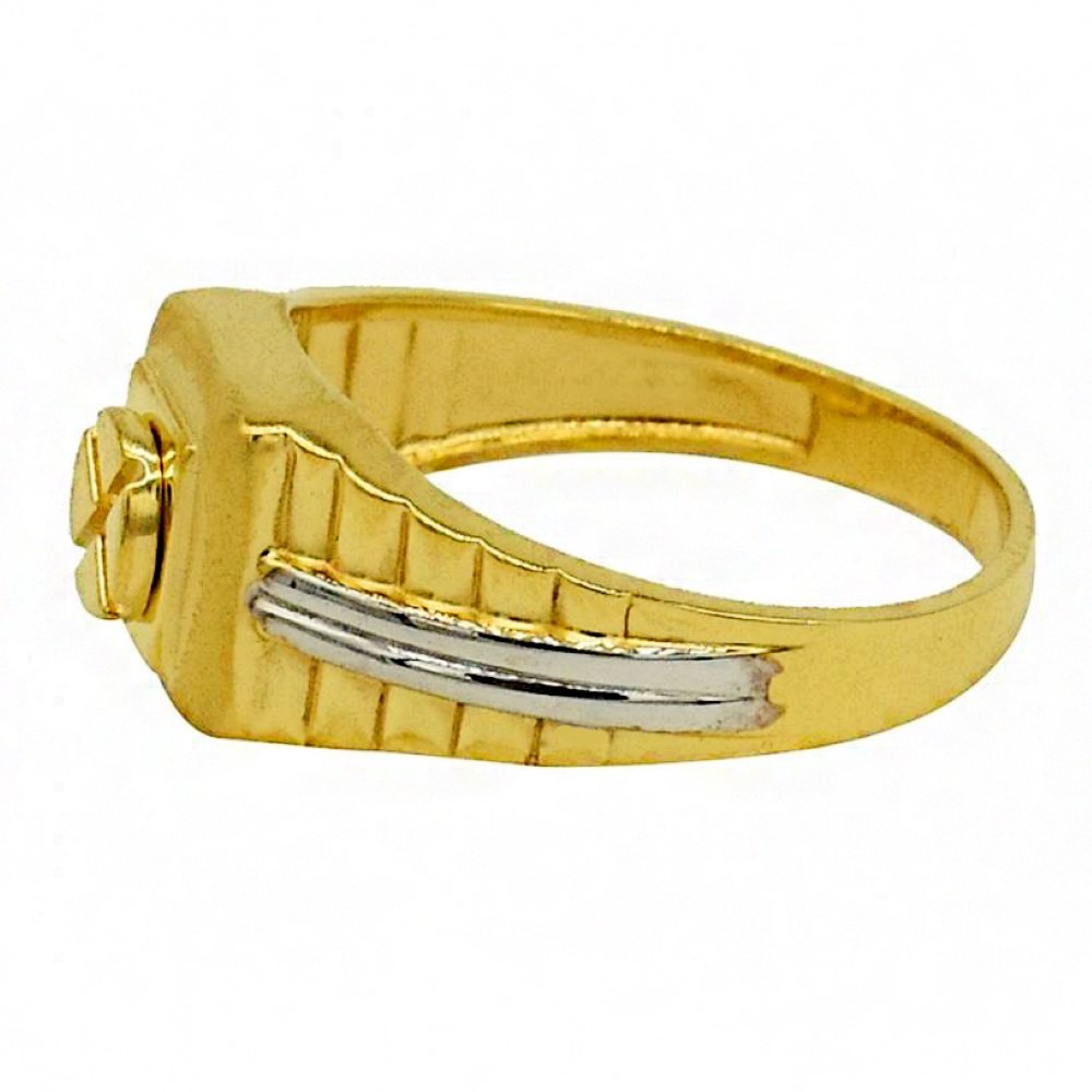 Fine Jewelry 22 Kt Hallmark Solid Yellow Gold Men'S Ring Size 8-12 - Image 2