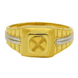 Fine Jewelry 22 Kt Hallmark  Solid Yellow Gold Men'S Ring Size 8-12