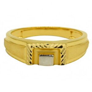 Fine Jewelry 22 Kt Hallmark  Solid Yellow Gold Men'S Ring Size 8-12