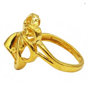 Fine Jewelry 22 Kt  Solid Yellow Gold Engagement Women'S Ring Size 6-9