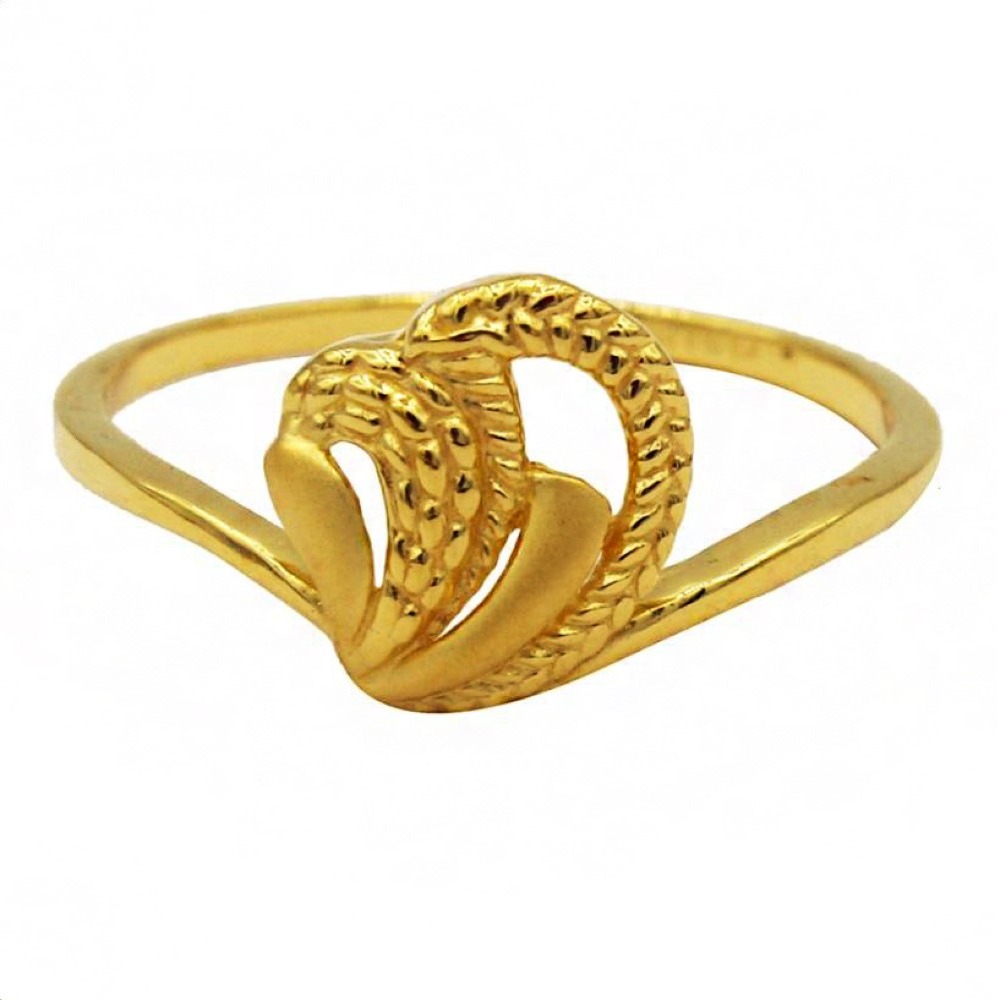 Fine Jewelry 22 Kt  Solid Yellow Gold Women'S Engagement Ring Size 5-9