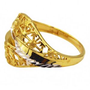 Fine Jewelry 22 Kt  Solid Yellow Gold Women'S Engagement Ring Size 5-9