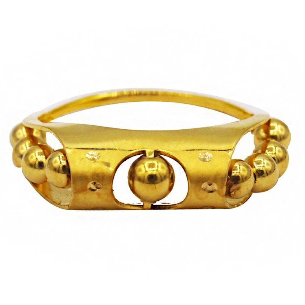Fine Jewelry 22 Kt  Solid Yellow Gold Women'S Engagement Ring Size 5-9