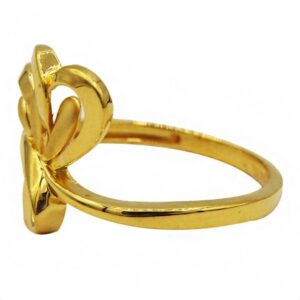 Fine Jewelry 22 Kt  Solid Yellow Gold Women'S Engagement Ring Size 5-9