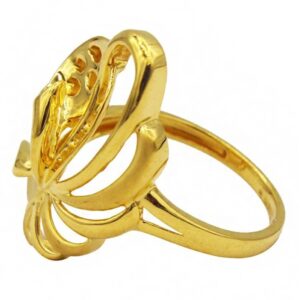 Fine Jewelry 22 Kt  Solid Yellow Gold Women'S Engagement Ring Size 5-9