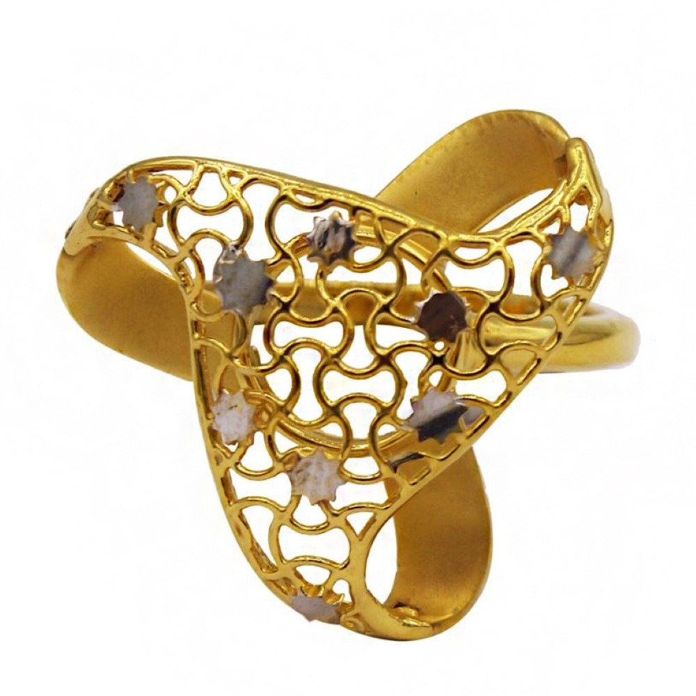 Fine Jewelry 22 Kt  Solid Yellow Gold Women'S Engagement Ring Size 5-9
