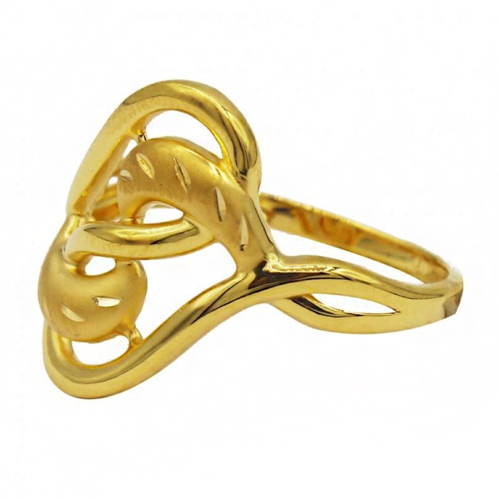 Fine Jewelry 22 Kt Solid Yellow Gold Women'S Engagement Ring Size 5-9 - Image 2
