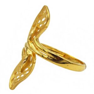 Fine Jewelry 22 Kt  Solid Yellow Gold Women'S Engagement Ring Size 5-9