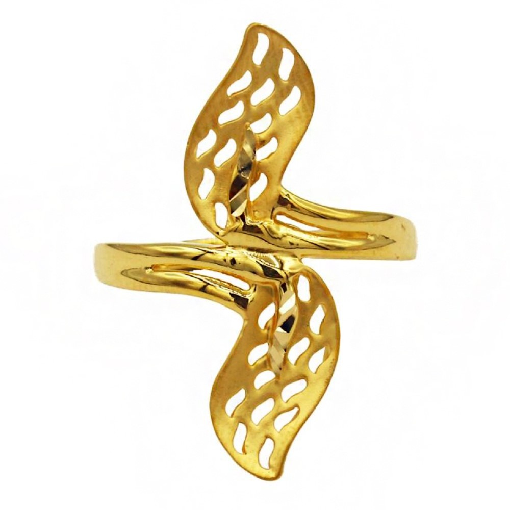 Fine Jewelry 22 Kt  Solid Yellow Gold Women'S Engagement Ring Size 5-9