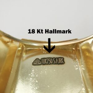 Fine Jewelry 18 Kt Hallmark  Solid Yellow Gold Men'S Ring Size 8-12
