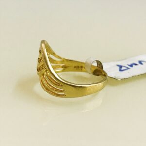 Fine Jewelry 18 Kt Hallmark  Solid Yellow Gold Women'S Ring Size 5-9
