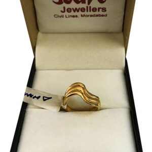 Fine Jewelry 18 Kt Hallmark  Solid Yellow Gold Women'S Ring Size 5-9