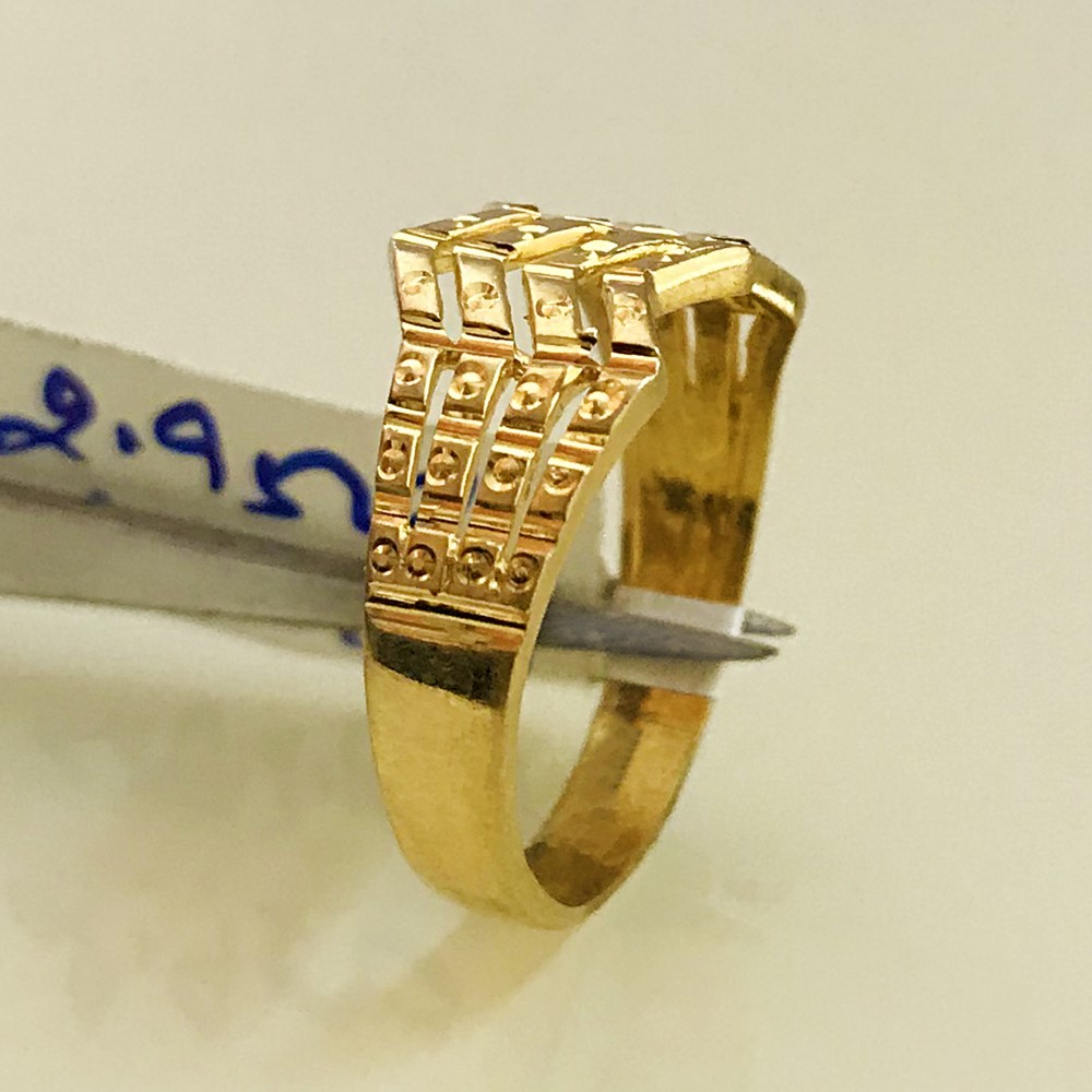 Fine Jewelry 18 Kt Hallmark Solid Yellow Gold Women'S Ring Size 5-9 - Image 5