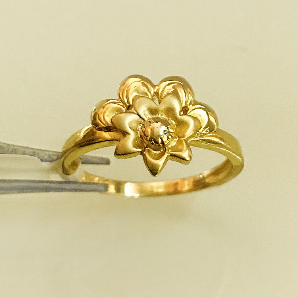 Fine Jewelry 18 Kt Hallmark  Solid Yellow Gold Women'S Ring Size 5-9