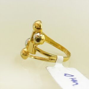 Fine Jewelry 18 Kt Hallmark  Solid Yellow Gold Women'S Ring Size 5-9