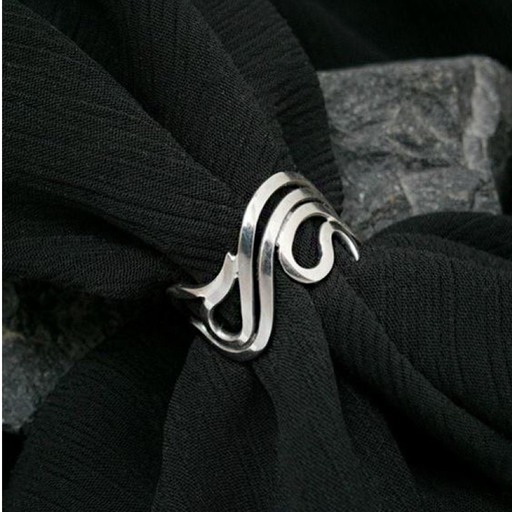 14 Kt Hallmark Solid White Gold Wire Wrapped Women'S Ring Size 5-10 - Image 2