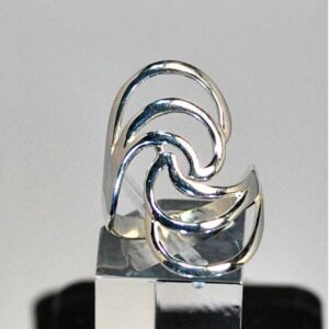 14 Kt Hallmark Real Solid White Gold Engagement Women'S Ring Size 5-10