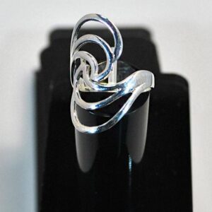 14 Kt Hallmark Real Solid White Gold Engagement Women'S Ring Size 5-10