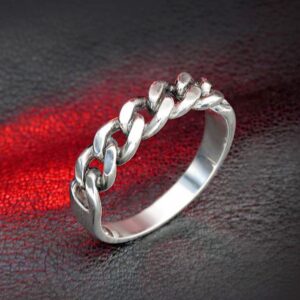 14 Kt Hallmark Real Solid White Gold Celtic Knot Ethnic Ring Size 5-10