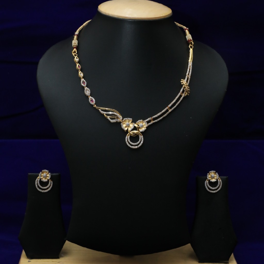 916 Diamond Necklace Set CZS0023