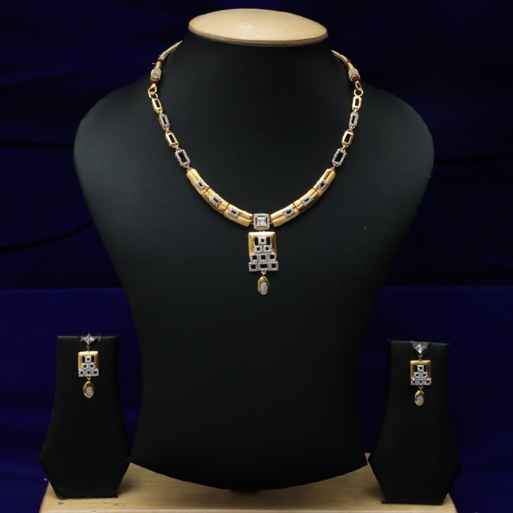 22kt Necklace Set CZS0019