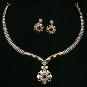 22kt Necklace Set CZS0021