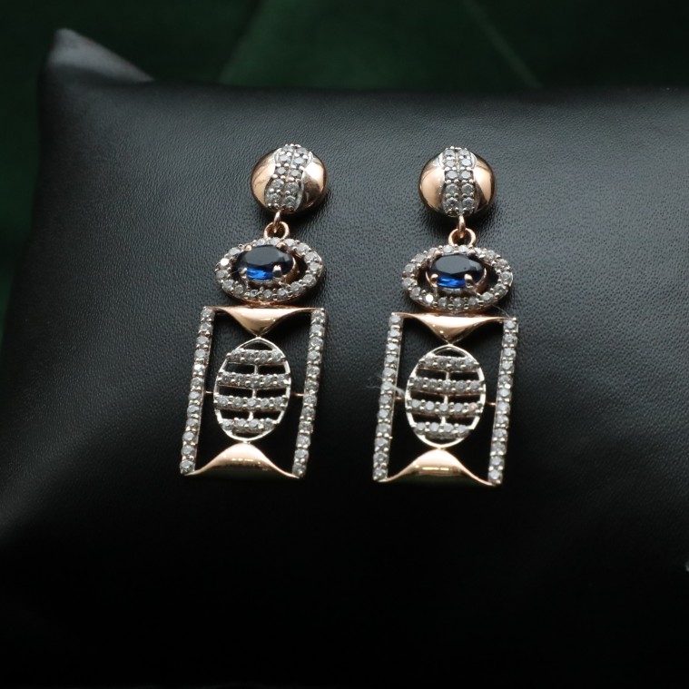 18kt Fancy Diamond Earring ER0020