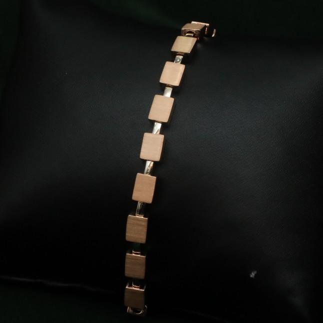 Plain Rose Gold Gents Lucky RGL0390