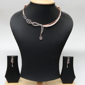 RNS007 18kt Gold Delicate Necklace set