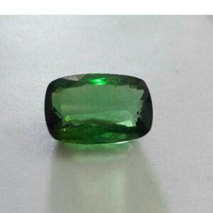 18.5ct cushion green tourmaline