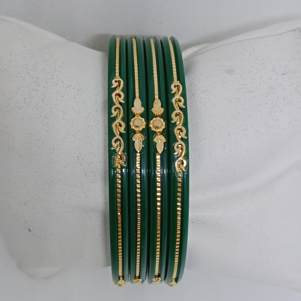 fancy khadag gold plastic chudi