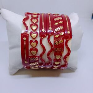 22K Gold 6 Piece Teliya Set Bangles