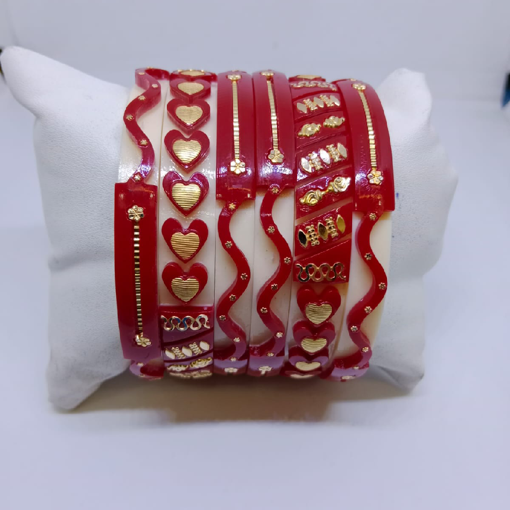 22K Gold 6 Piece Teliya Set Bangles