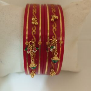 CNC Gold Plastic Bangle