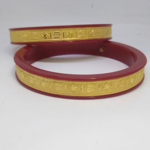Gold 22k plastic bangle