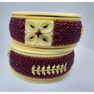 Gold Flower Classic Design Hallmark Plastic Bangle