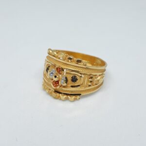 916 Gold Casting Ring For Women PJ-LR01