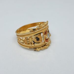 916 Gold Casting Ring For Women PJ-LR01