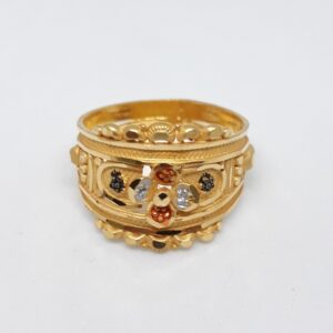 916 Gold Casting Ring For Women PJ-LR01