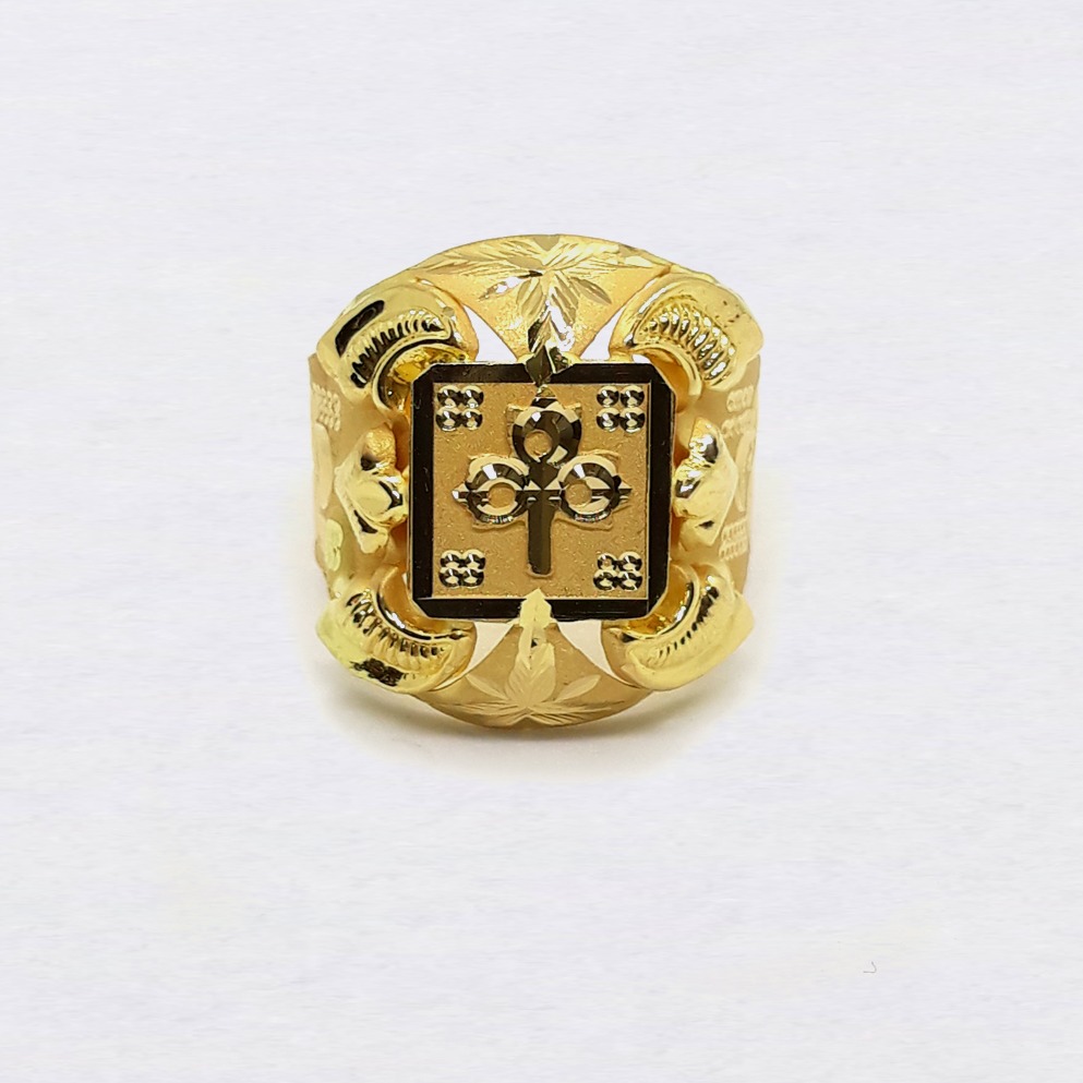 Fancy Design Nazrana Gold Ring PJ-R03 - Image 4