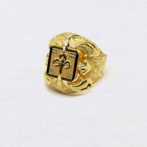 Fancy Design Nazrana Gold Ring PJ-R03