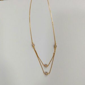 22k Fancy gold chain