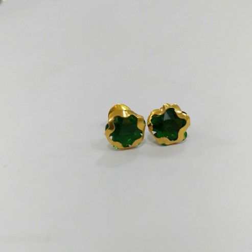 Gold With Black Stone Tops