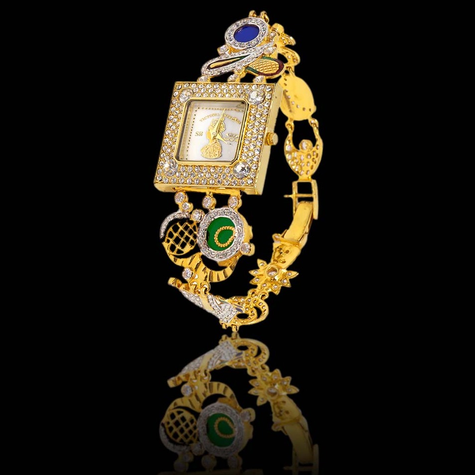 22Kt Gold Fancy Watch For Women