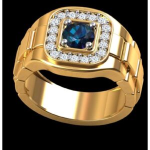 916 Gold Gents ring