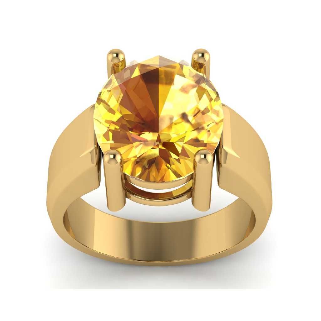 22Kt Gold Yellow Diamond Ring For Men ARJ-R002