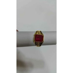 916 Gold Color stone Ring