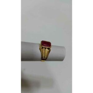 916 Gold Color stone Ring